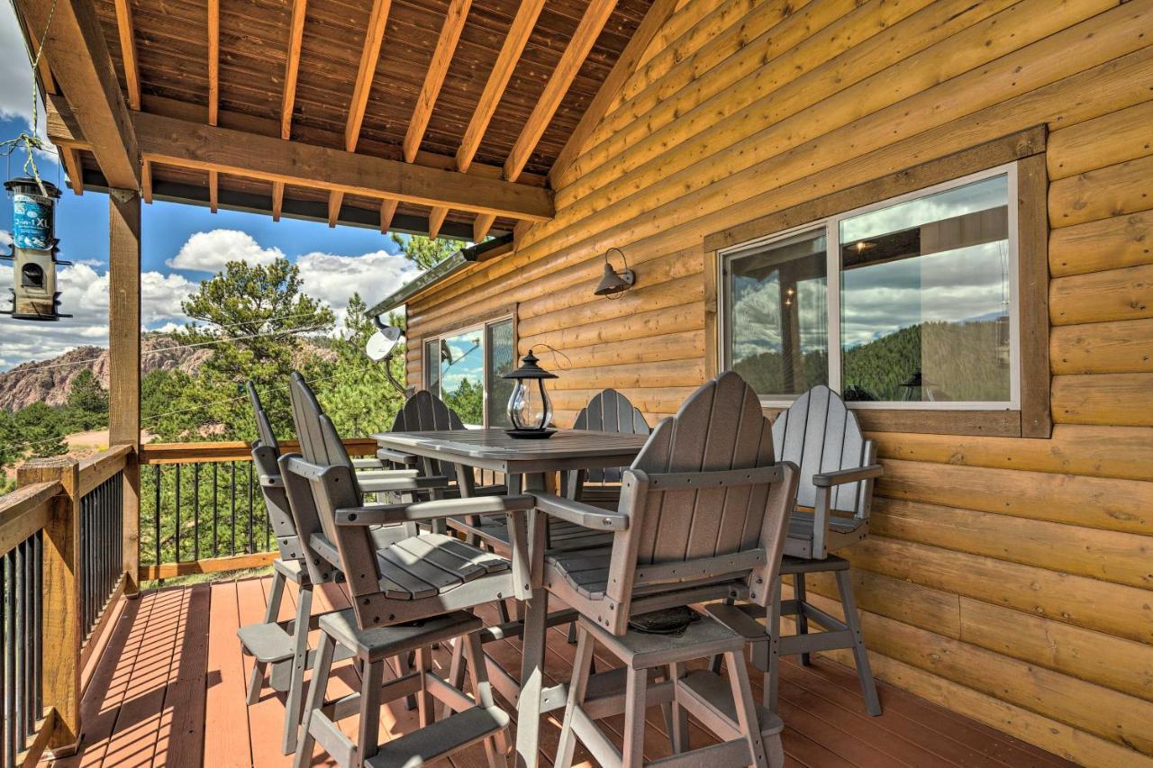 Villa Cripple Creek Mountain Getaway With Hot Tub And Views! Exterior foto